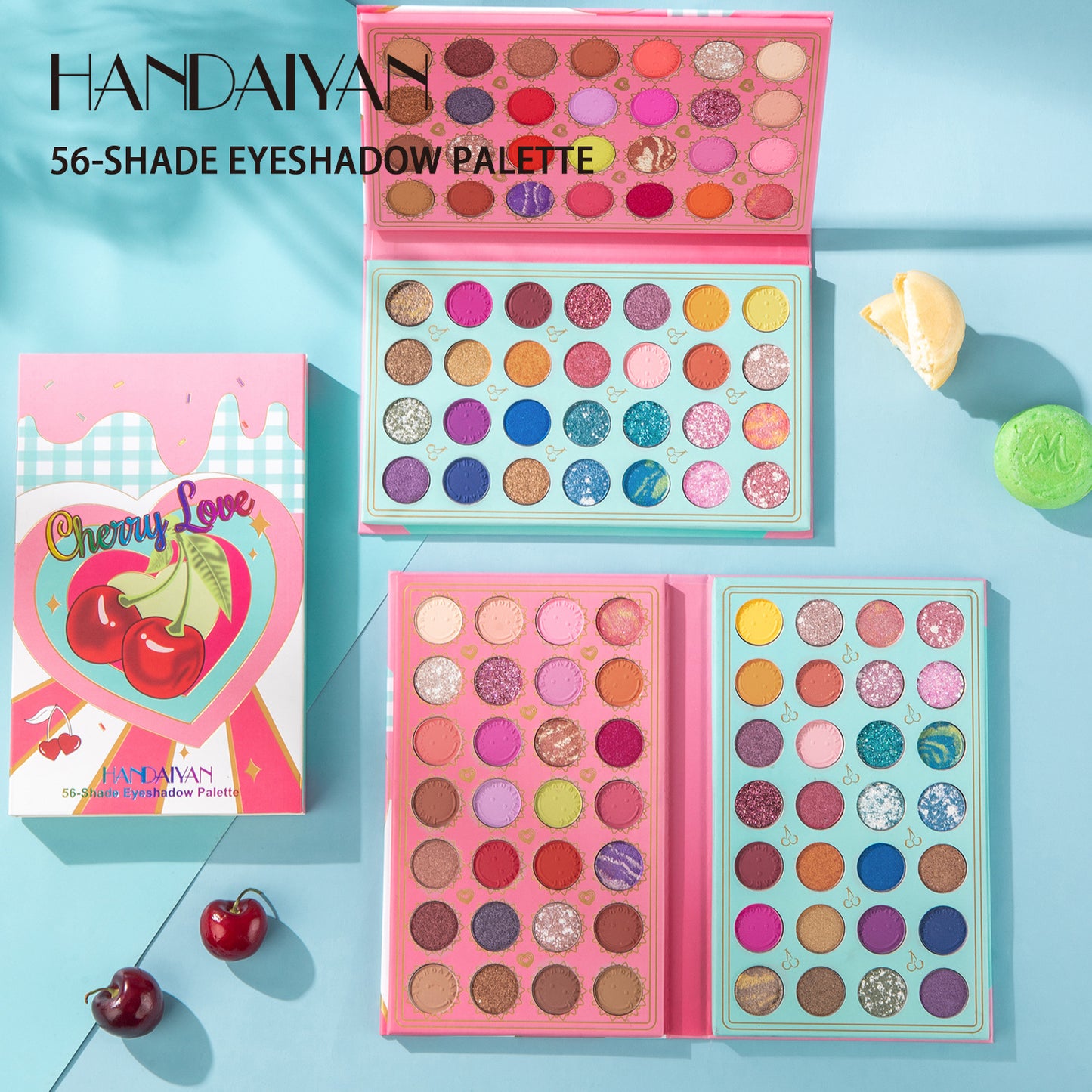 HANDAIYAN 56 Color Makeup Eyeshadow Palette