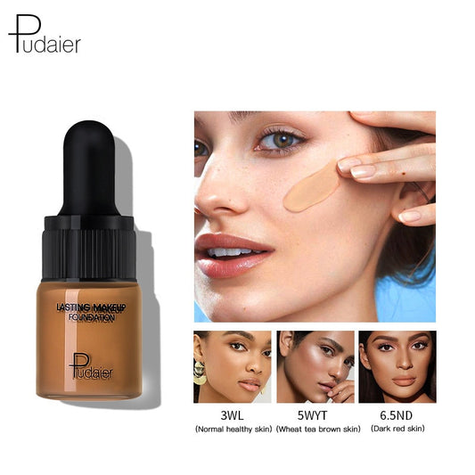 Pudaier Full Coverage Liquid Foundation Base Makeup