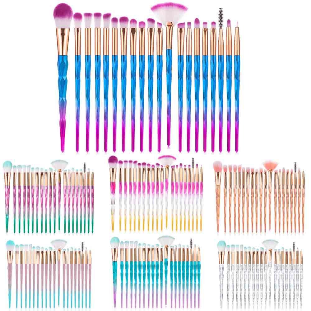 20 Piece Makeup Brush Set