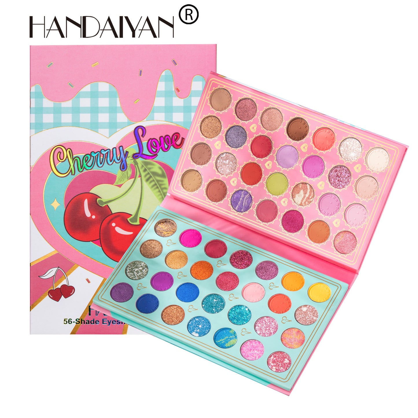 HANDAIYAN 56 Color Makeup Eyeshadow Palette