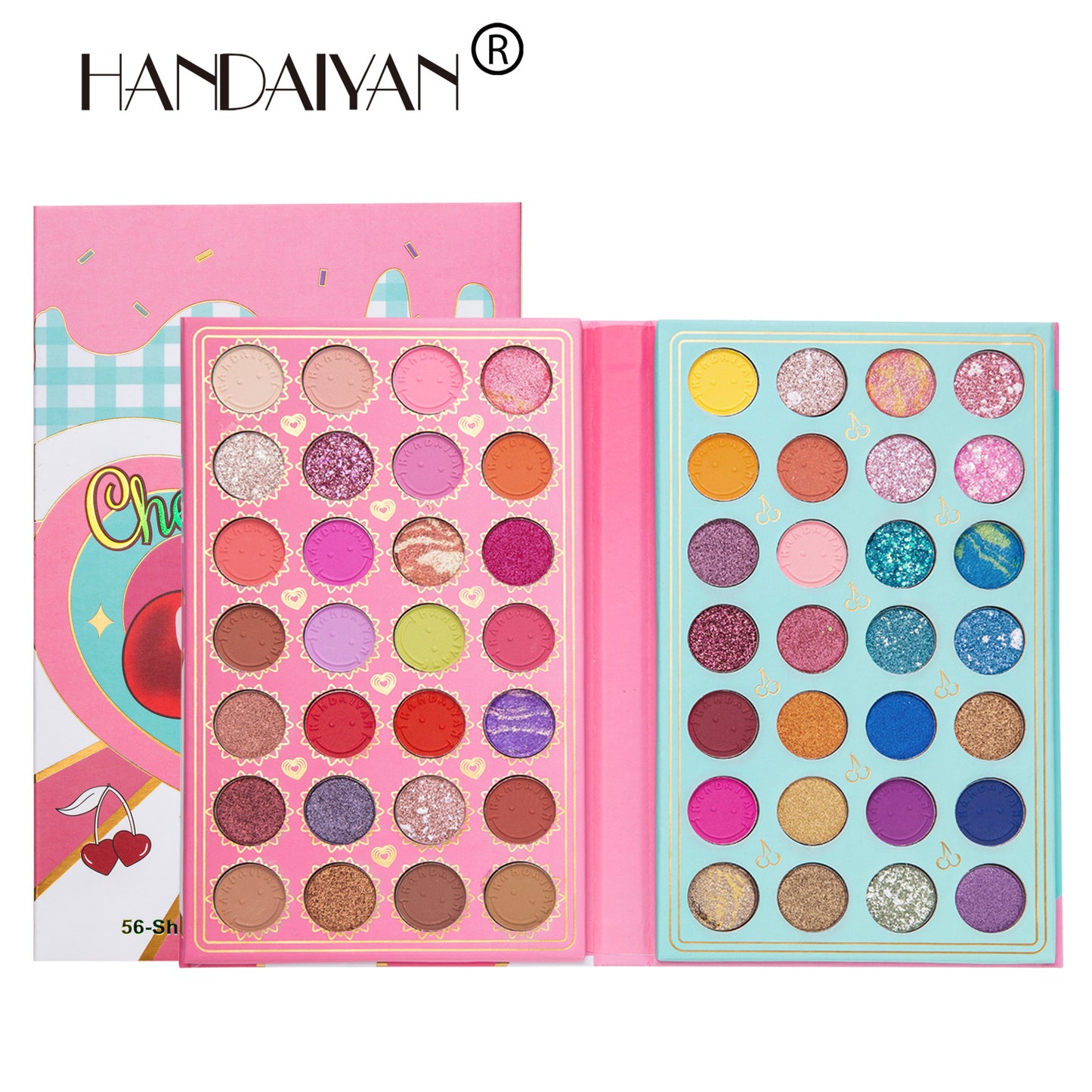 HANDAIYAN 56 Color Makeup Eyeshadow Palette